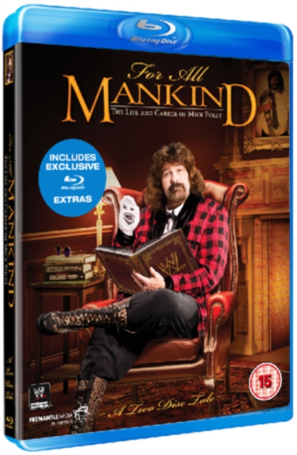 WWE: For All Mankind - The Life and Career of Mick Foley, Blu-ray  BluRay