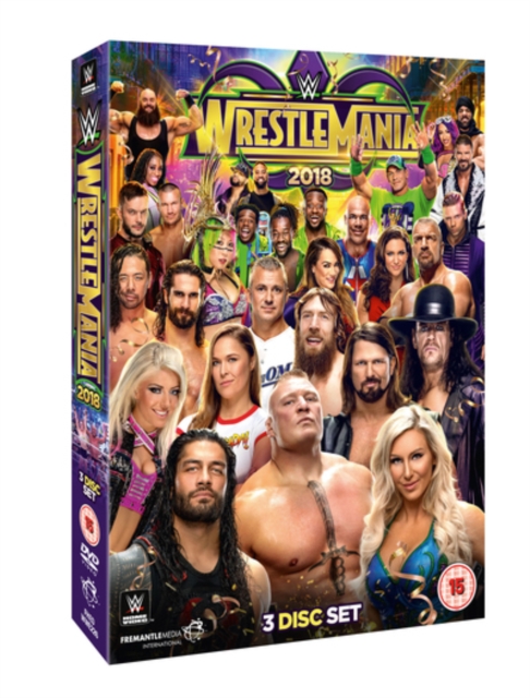 WWE: Wrestlemania 34, DVD DVD