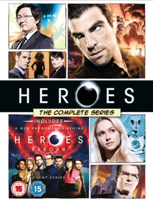 Heroes: Seasons 1-4/Heroes Reborn, DVD DVD