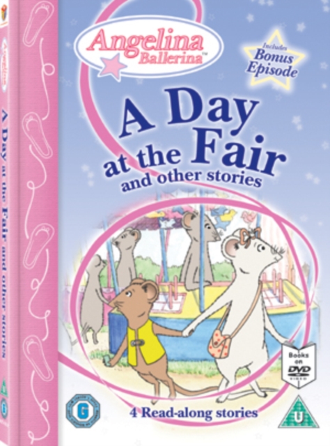 Book On DVD: Angelina - A Day at the Fair and Other Stories, DVD  DVD