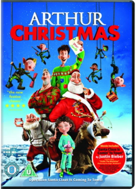 Arthur Christmas, DVD  DVD