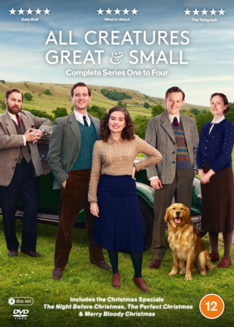 All Creatures Great & Small: Series 1-4, DVD DVD