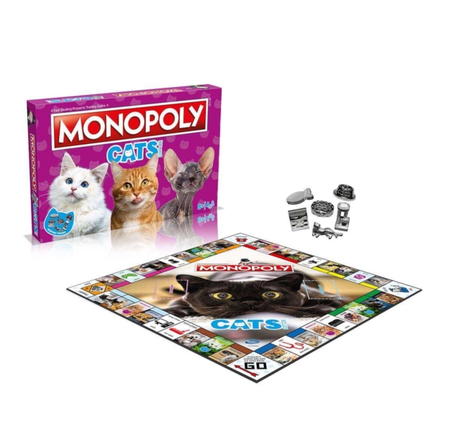 Cats Monopoly Game, Paperback Book