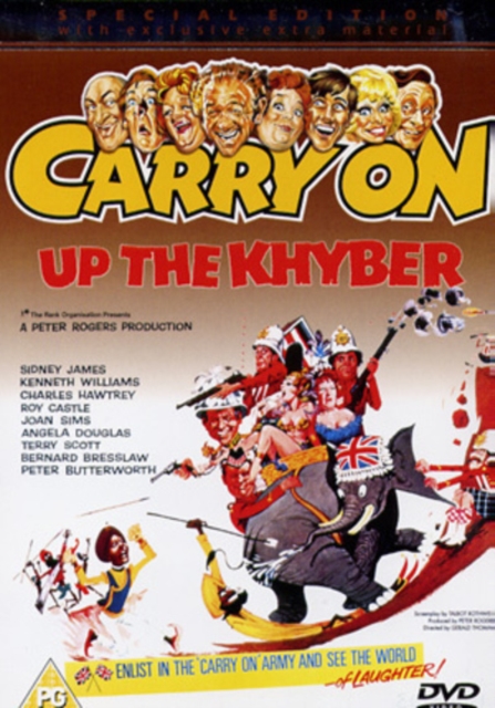 Carry On Up the Khyber, DVD  DVD