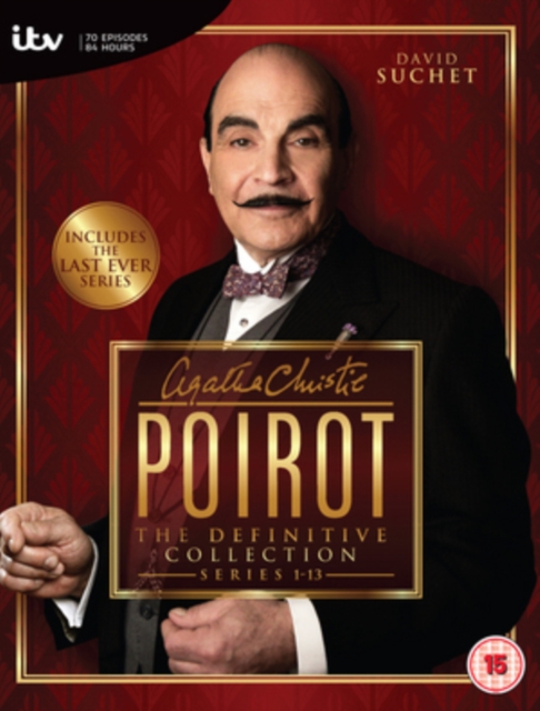 Agatha Christie's Poirot: The Definitive Collection - Series 1-13, DVD  DVD