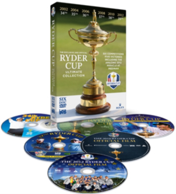 Ryder Cup: Ultimate Collection - 2002-2012, DVD  DVD