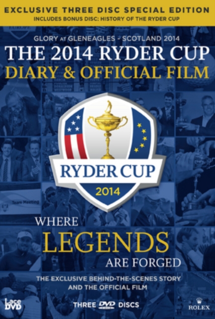 Ryder Cup: 2014 - Official Film and Diary - 40th Ryder Cup, DVD DVD