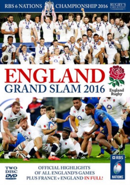 RBS Six Nations Championship: 2016 - England Grand Slam, DVD DVD