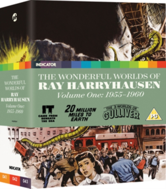 The Wonderful Worlds of Ray Harryhausen: Volume One - 1955-1960, Blu-ray BluRay