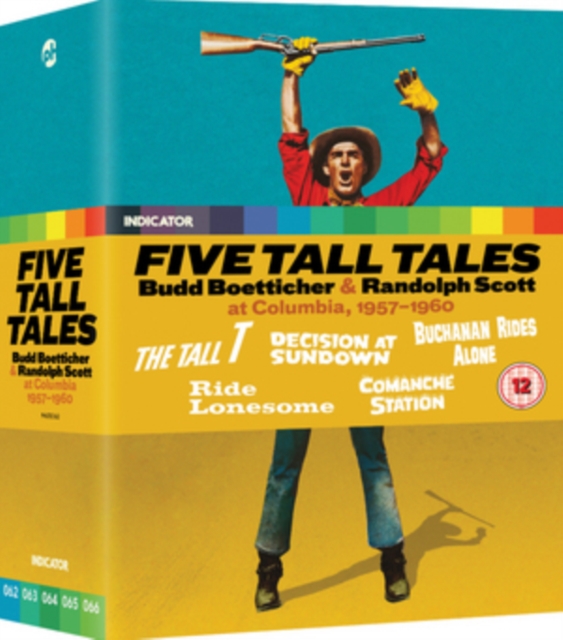 Five Tall Tales: Budd Boetticher & Randolph Scott at Columbia..., Blu-ray BluRay