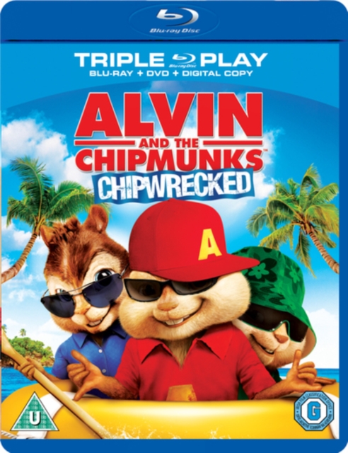 Alvin and the Chipmunks: Chipwrecked, Blu-ray  BluRay