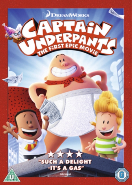 Captain Underpants: The First Epic Movie, DVD DVD