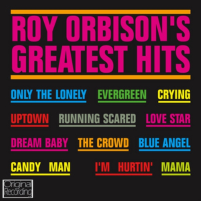 Roy Orbison's Greatest Hits, CD / Album Cd