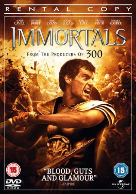 Immortals, DVD  DVD