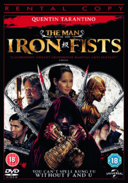 The Man With the Iron Fists, DVD DVD