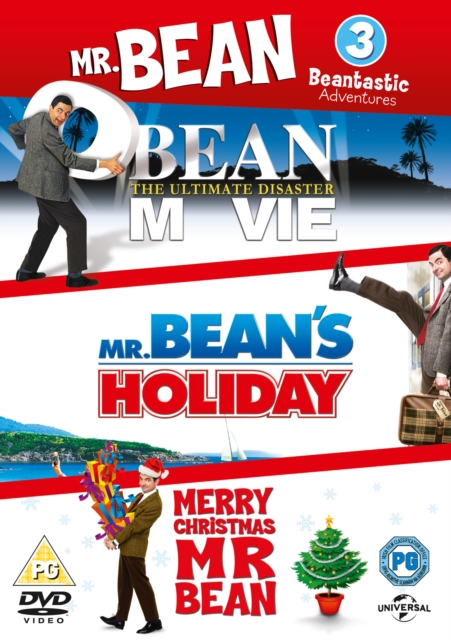 Mr Bean: The Ultimate Disaster Movie/Mr Bean's Holiday/Merry..., DVD  DVD