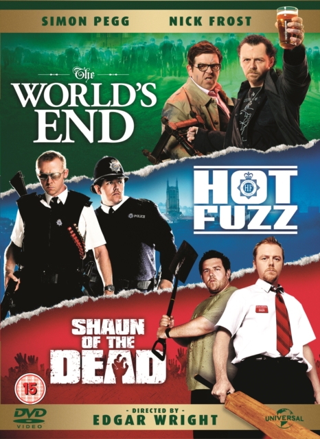 Shaun of the Dead/Hot Fuzz/The World's End, DVD DVD