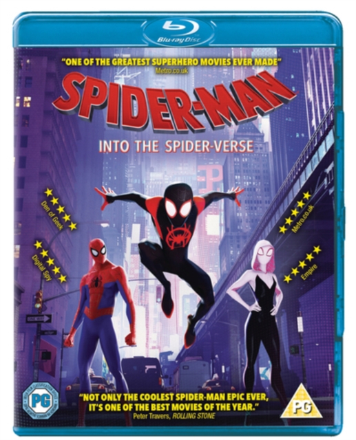 Spider-Man: Into the Spider-verse, Blu-ray BluRay