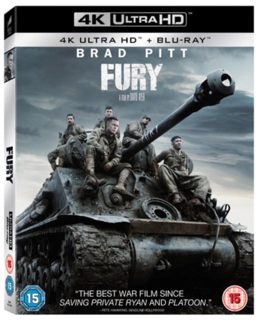 Fury, Blu-ray BluRay