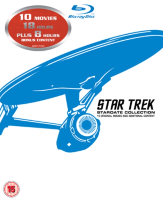 Star Trek: The Movies 1-10, Blu-ray  BluRay