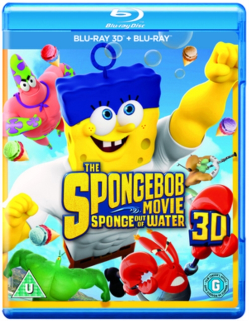 The SpongeBob Movie: Sponge Out of Water, Blu-ray BluRay