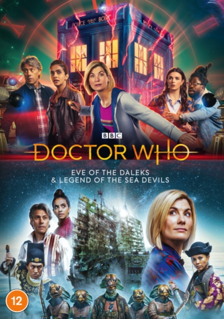 Doctor Who: Eve of the Daleks & Legend of the Sea Devils, DVD DVD