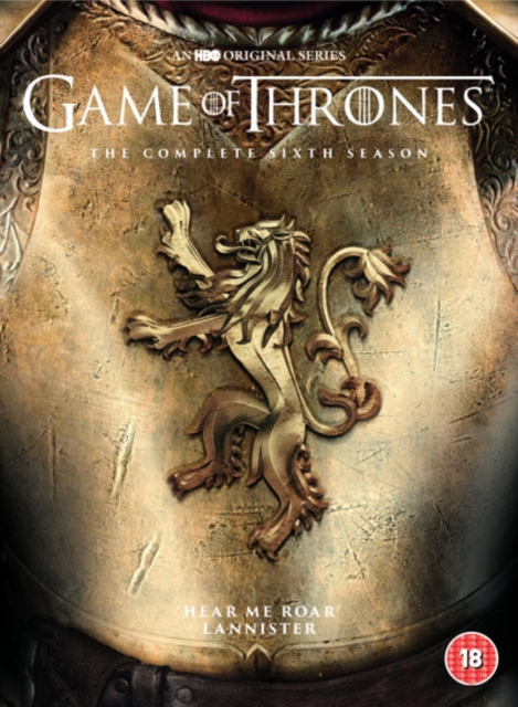 Game of Thrones: The Complete Sixth Season, DVD DVD
