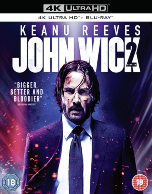 John Wick: Chapter 2, Blu-ray BluRay