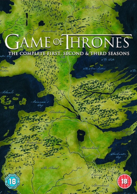 Game of Thrones: The Complete First, Second & Third Seasons, DVD DVD