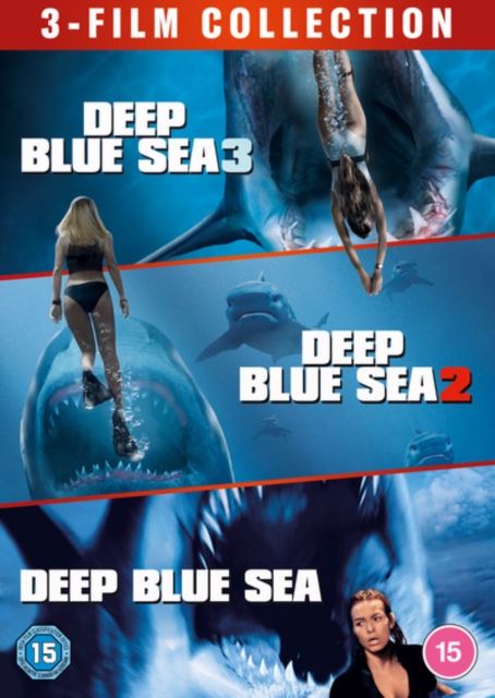Deep Blue Sea: 3-film Collection, DVD DVD