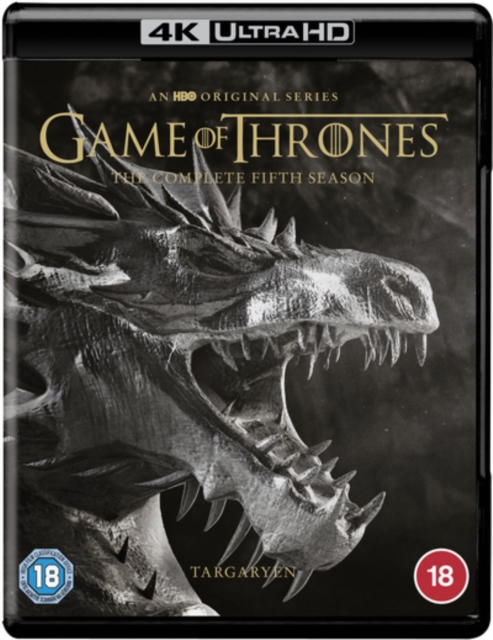 Game of Thrones: The Complete Fifth Season, Blu-ray BluRay