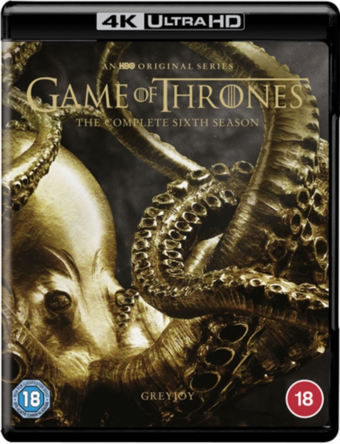 Game of Thrones: The Complete Sixth Season, Blu-ray BluRay