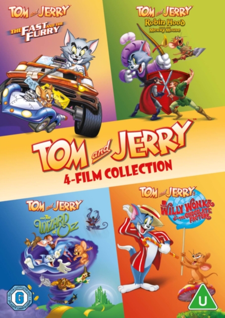 Tom and Jerry: 4-film Collection, DVD DVD