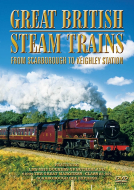 Great British Steam Trains: From Scarborough to Keighley Station, DVD  DVD