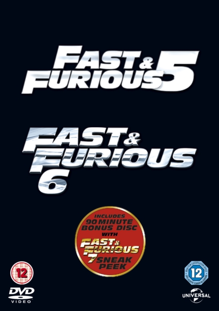 Fast & Furious 1-6/Fast & Furious 7 Sneak Peek, DVD  DVD