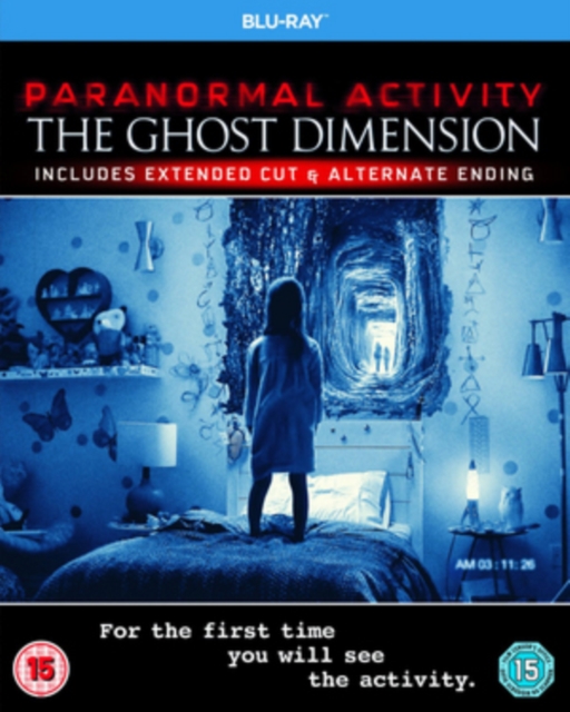 Paranormal Activity: The Ghost Dimension: Extended Cut, Blu-ray BluRay