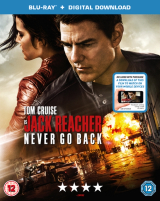 Jack Reacher - Never Go Back, Blu-ray BluRay