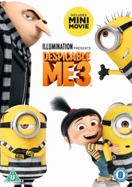 Despicable Me 3, DVD DVD