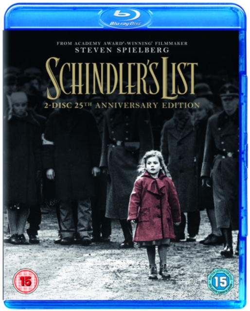 Schindler's List, Blu-ray BluRay
