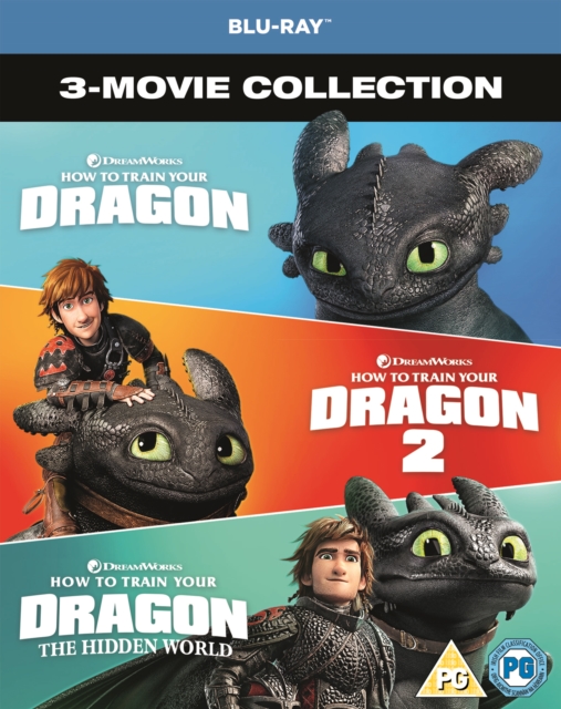 How to Train Your Dragon: 1-3, Blu-ray BluRay