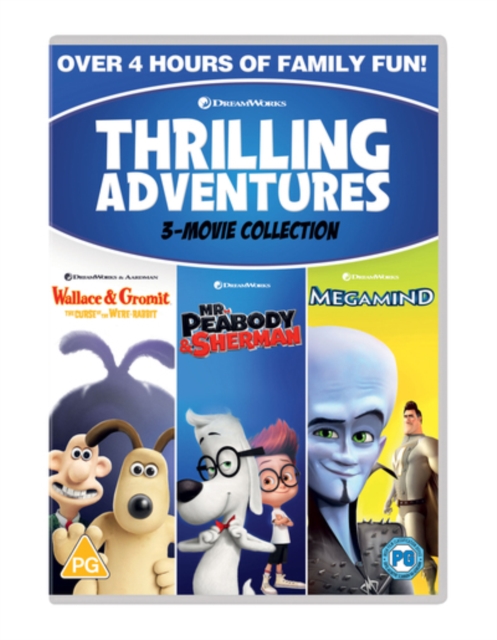 Thrilling Adventures: 3-movie Collection, DVD DVD