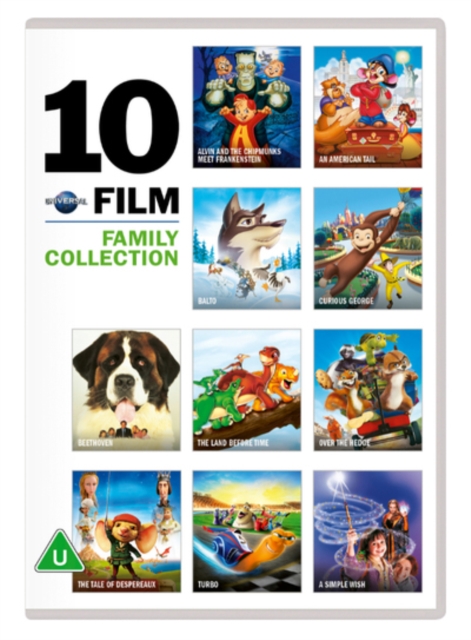 10 Film Family Collection, DVD DVD