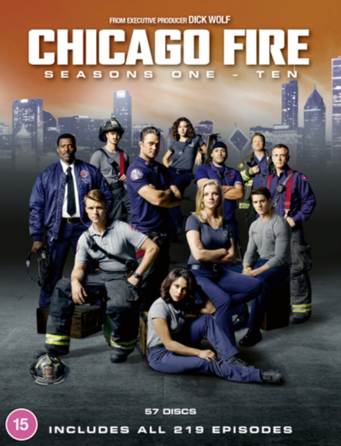 Chicago Fire: Seasons One-ten, DVD DVD