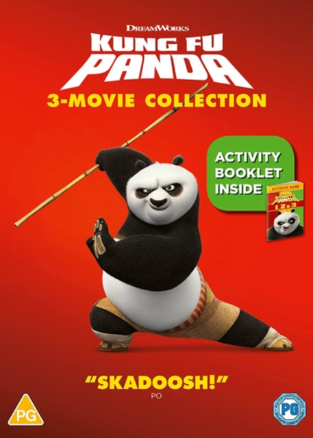 Kung Fu Panda: 3-movie Collection, DVD DVD