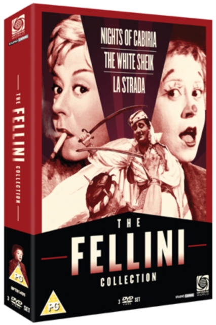 The Fellini Collection, DVD DVD