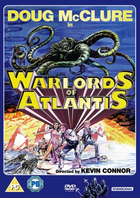 Warlords of Atlantis, DVD  DVD
