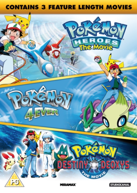 Pokémon - Triple Movie Collection, DVD DVD