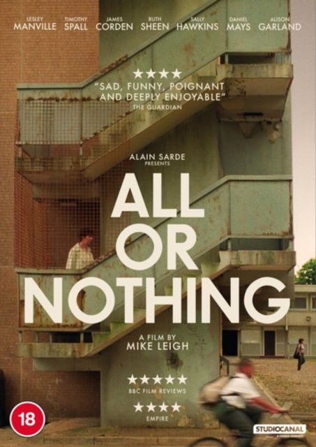 All Or Nothing, DVD DVD