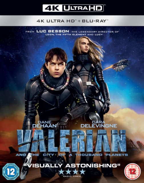 Valerian and the City of a Thousand Planets, Blu-ray BluRay