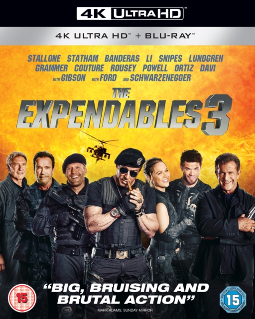 The Expendables 3, Blu-ray BluRay